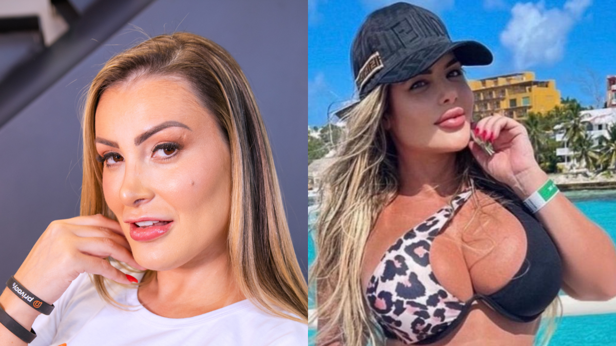 Foto Depois Do Anão Vem O Furacão Andressa Urach Convida Rival De A Fazenda Para Gravar 1305