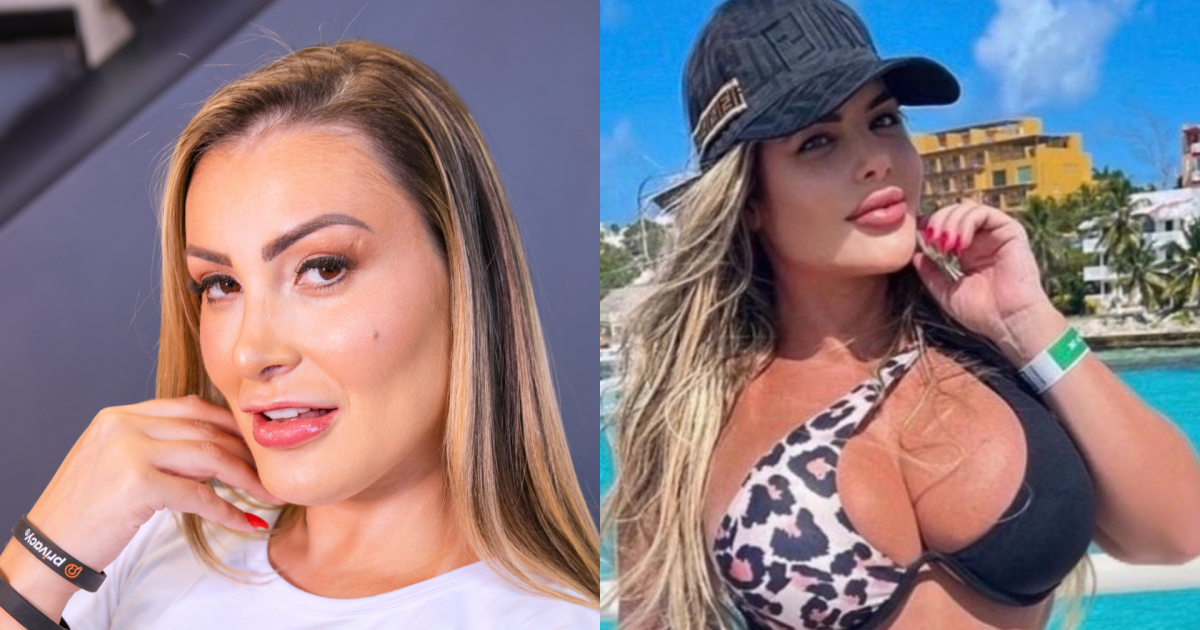 Depois Do Anão Vem O Furacão Andressa Urach Convoca Denise Rocha