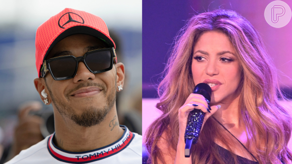 Antes de rolar boatos sobre Shakira e Drake, há que acreditasse que a colombiana estava de fato namorando o piloto Lewis Hamilton
