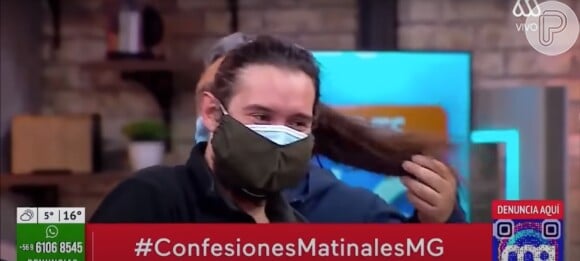 José Miguel Viñuela foi processado após cortar o cabelo do cinegrafista José Miranda em programa de TV