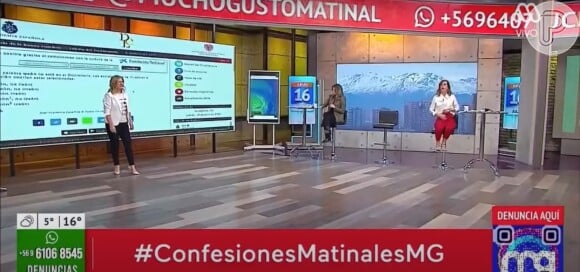 Apresentador chileno força cinegrafista a cortar o cabelo durante programa de TV ao vivo