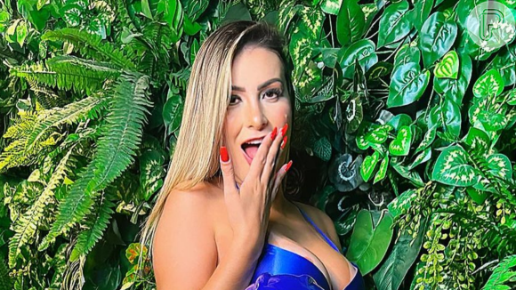 Andressa Urach aconselhou mulheres a levarem seus namorados ou maridos para comprar perfume com elas para eles decidirem o cheiro