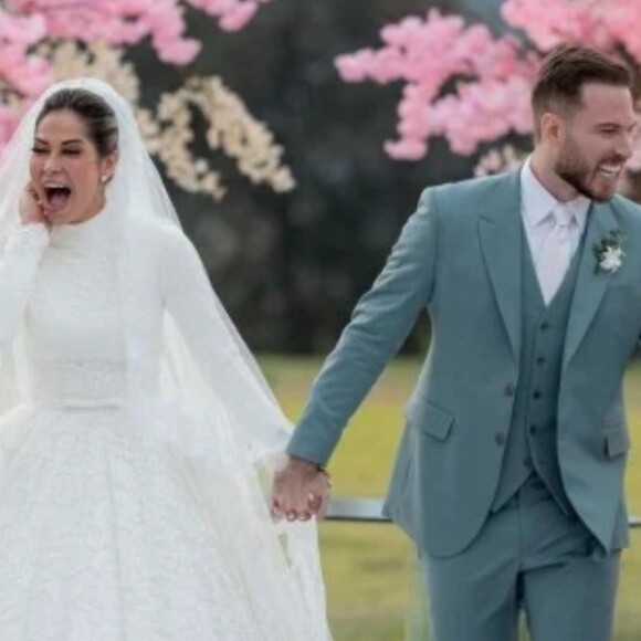 Saiba todos os detalhes das alianças de casamento de Maíra Cardi com Thiago Nigro