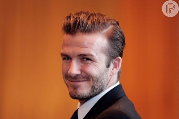 David Beckham está morando sem a família na França, depois que começou a jogar pelo Paris Saint-Germain, e revelou seu prato preferido em entrevista para a 'CNN', em abril de 2013