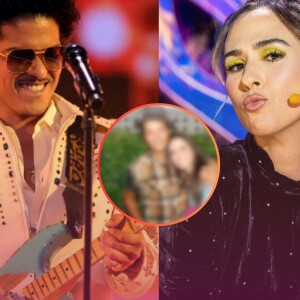 Tatá Werneck publicou uma foto velha com Bruno Mars e surpreendeu seus seguidores