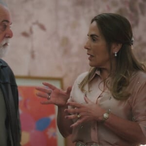 Novela 'Terra e Paixão': Casamento de Antônio (Tony Ramos) e Irene (Gloria Pires) está em crise