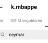 Mbappé deixou de seguir Neymar no Instagram