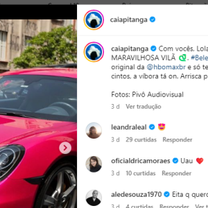 Camila Pitanga mostrou seu o novo visual do seu cabelo no Instagram e ganhou elogios