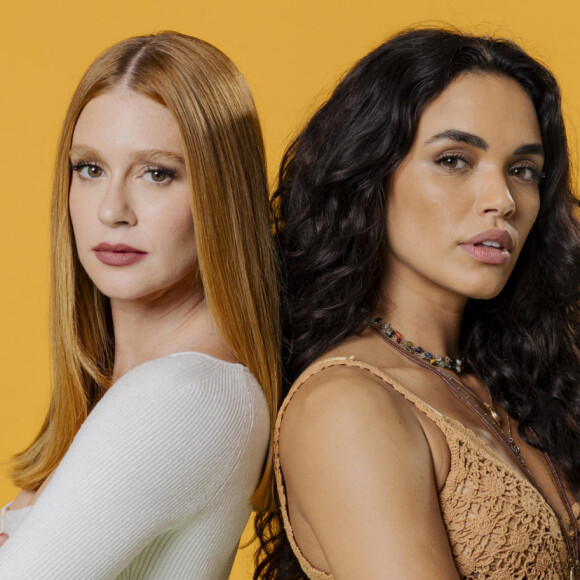 Preciosa (Marina Ruy Barbosa) e Luna (Giovana Cordeiro) se enfrentarão ainda mais nos próximos capítulos de 'Fuzuê'