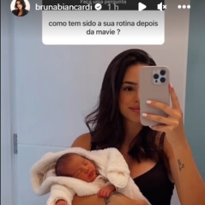 Bruna Biancardi está afastada das redes sociais para cuidar da filha