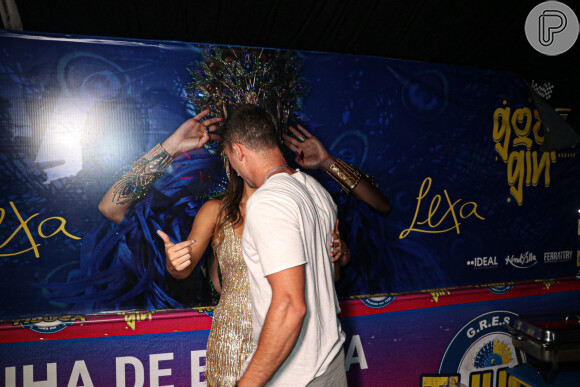 Ricardo Vianna apareceu de mãos dadas com Lexa em eventos, sugerindo um relacionamento entre eles