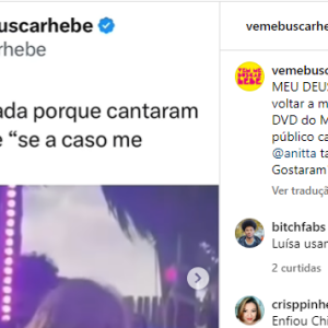 Luísa Sonza mudou a letra de 'Chico' para agradar público de Fortaleza em gravação de DVD