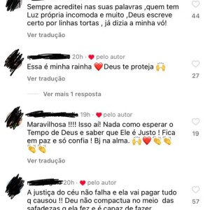 Zilu Godoi curtiu diversos comentários que mencionavam indiretamente a polêmica de Graciele Lacerda