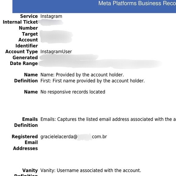 Amabylle Eiroa já apresentou provas de que o fake em questão foi feito com um e-mail com o nome de Graciele Lacerda