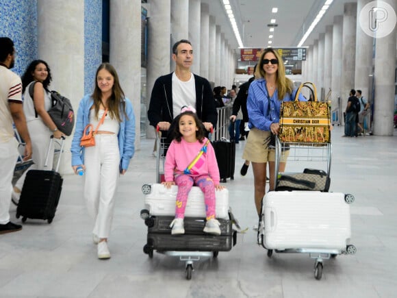 Ticiane Pinheiro confirmou ida para o Rio de Janeiro com as filhas para curtir o feriado