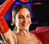 Claudia Leitte apostou em body vermelho para show em pré-carnaval do Folianópolis, em Florianópolis, em 2 de novembro de 2023