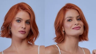 Cabelo ruivo e curto: Isabeli Fontana faz transformação radical e antecipa tom tendência para 2024