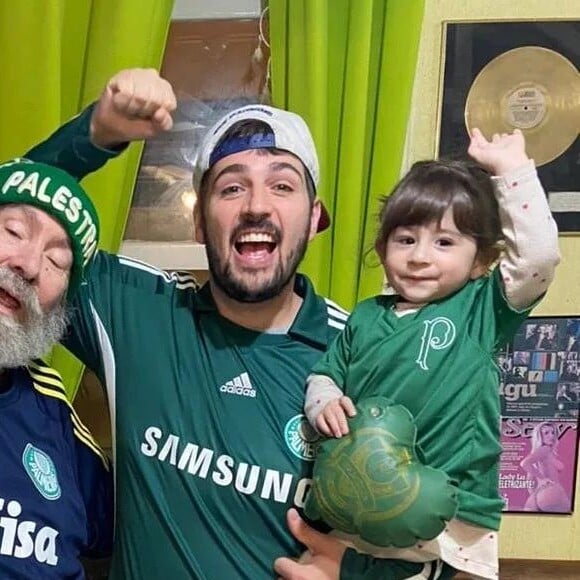 Diretor Roberto Manzoni, o Magrão, era apaixonado pela família e pelo Palmeiras