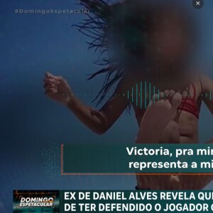 Uma declaração de Daniel Alves na web, sobre a filha Victoria, fez a menina querer mudar de nome