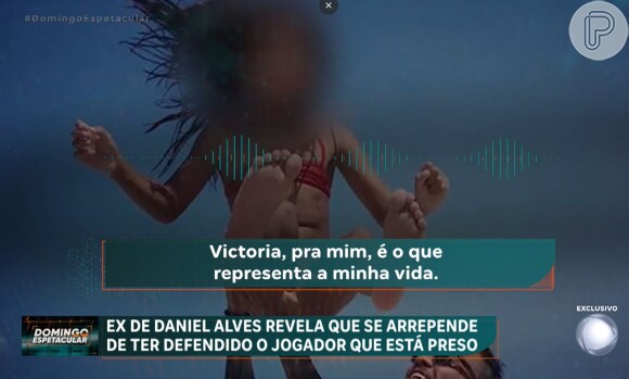 Uma declaração de Daniel Alves na web, sobre a filha Victoria, fez a menina querer mudar de nome