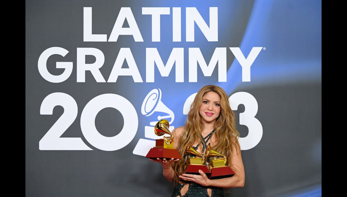 Foto: Shakira foi um dos nomes de destaque do Grammy Latino 2023