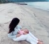 Bruna Biancardi publica vídeo fofo com Mavie na praia
