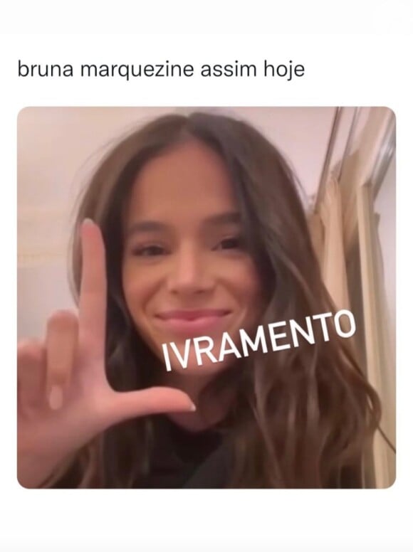 Bruna Marquezine virou meme com a palavra 'livramento' por causa de seu relacionamento com Neymar