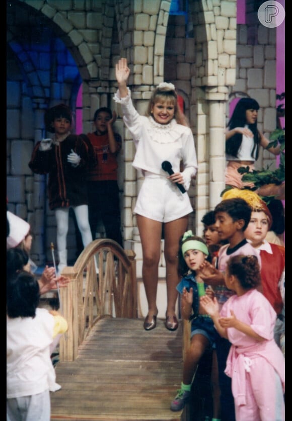 Eliana estreou como apresentadora em agosto de 1991 no 'Festolândia'
