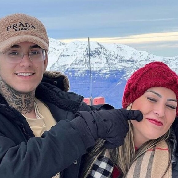Filho de Andressa Urach processa o próprio pai por falta de pagamento de pensão