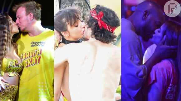 Gabi Martins, Fiuk e Gabi Luthai deram beijos na Farofa da Gkay 2023