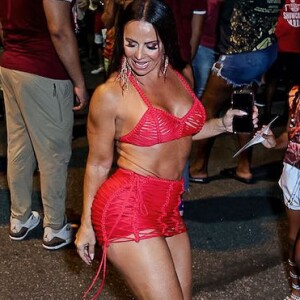 Viviane Araujo desfila com o Salgueiro no carnaval 2024 no domingo de carnaval, 11 de fevereiro de 2024