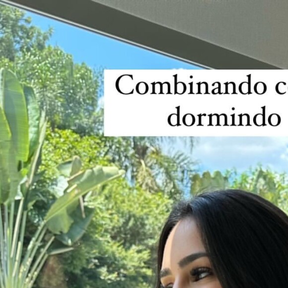 Bruna Biancardi mostrou foto segurando Mavie e usando aliança mesmo após anunciar o término com Neymar