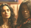 Luna (Giovanna Cordeiro) e Maria (Olívia Araújo) assinam o contrato de compra de seu apartamento no resumo da semana da novela Fuzuê