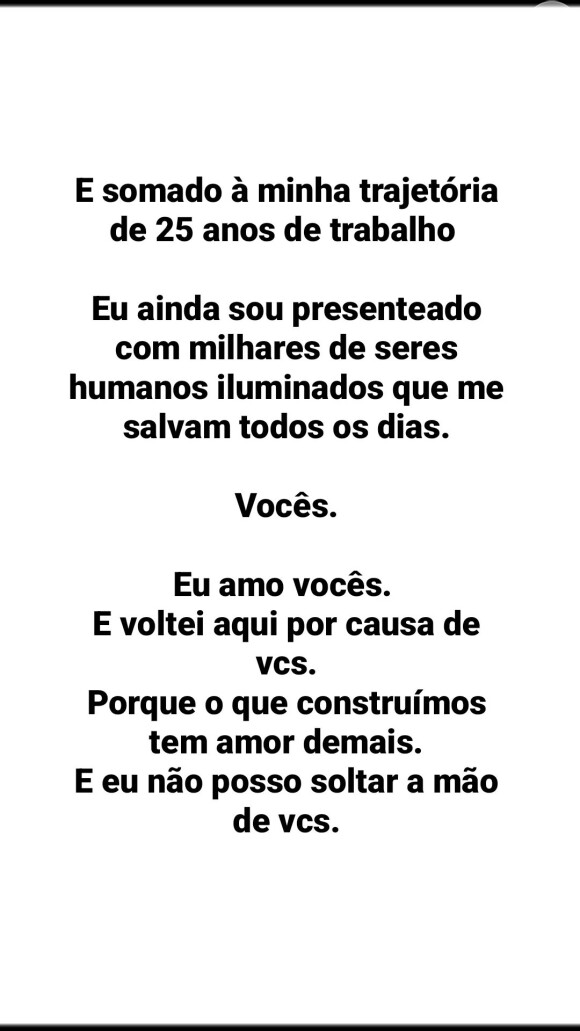 Amaury Lorenzo, o Ramiro da novela 'Terra e Paixão', fez um forte desabafo na web após ser ameaçado de morte