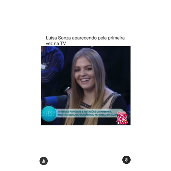 Luísa Sonza com Whindersson na TV é revista após perfil no Instagram resgatar momento icônico