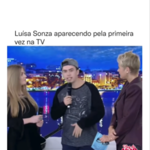 Primeira aparição de Luísa Sonza na TV foi ao lado de Whidersson Nunes no programa de Xuxa
