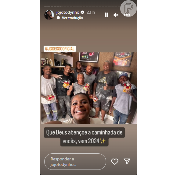 Jojo Todynho mostrou os presentes que deu a homens que prestaram serviço para ela e nem imaginava que seria criticada