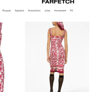 Vestido de Bruna Biancardi está em promoção no site FARFETCH. Com 40% OFF, a peça sai a R$ 11.721. A loja online aceita parcelamento em até 12 vezes sem juros