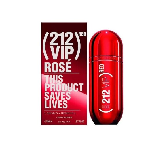 Outro perfume internacional que exala energia sexy é o 212 vip rosé red