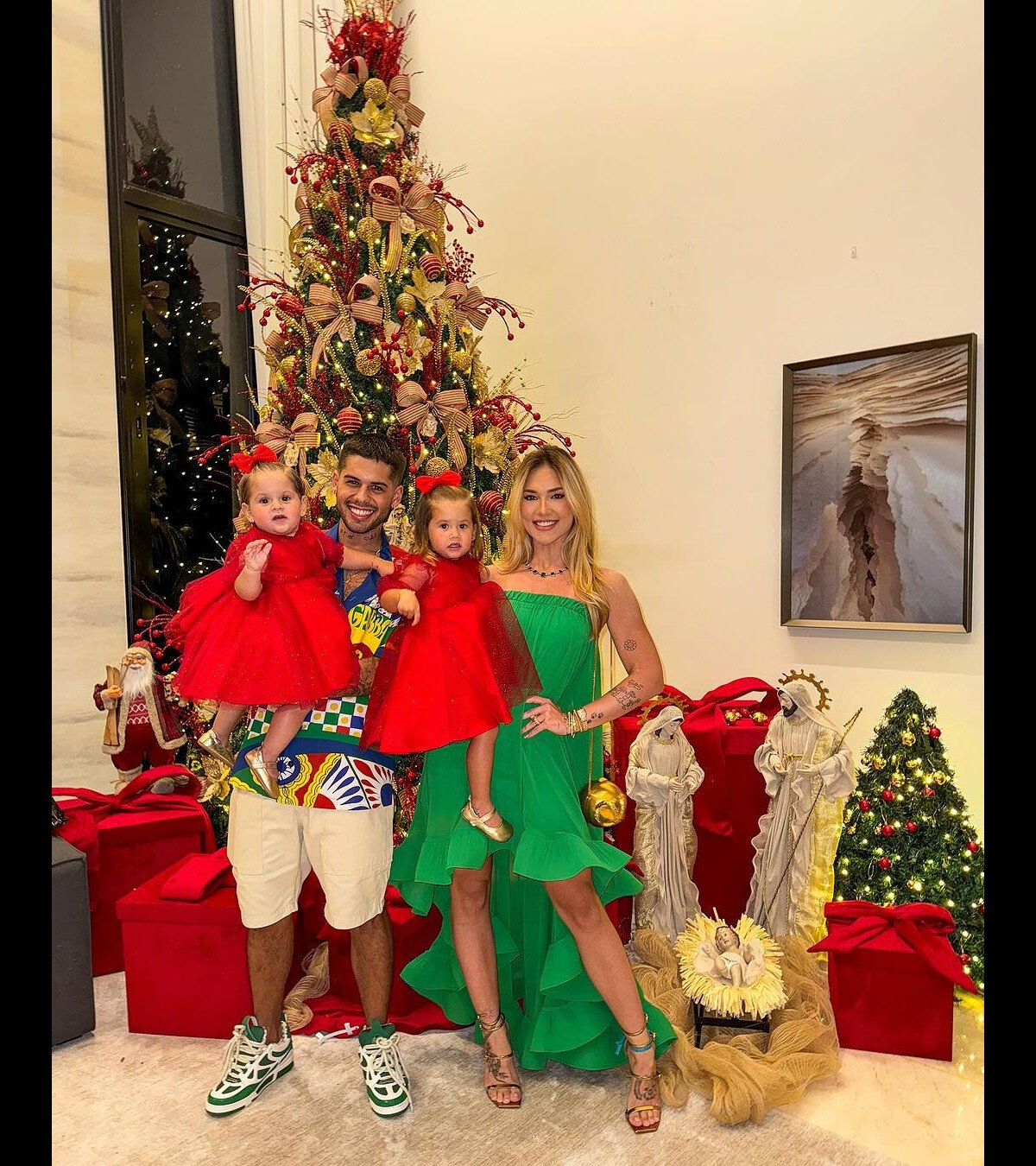 Foto Virg Nia Fonseca Dispensou Supersti O E Usou Verde No Natal Purepeople