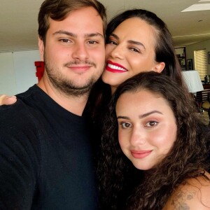 Irmão de Yasmin Brunet, do 'BBB 24', Antonio Brunet compartilhou foto com a namorada, Marcella Duque, e a mãe, Luiza Brunet