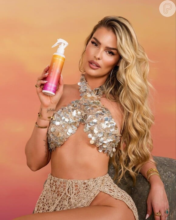 Yasmin Brunet já faturou milhões de reais com sua marca de cosméticos vergana