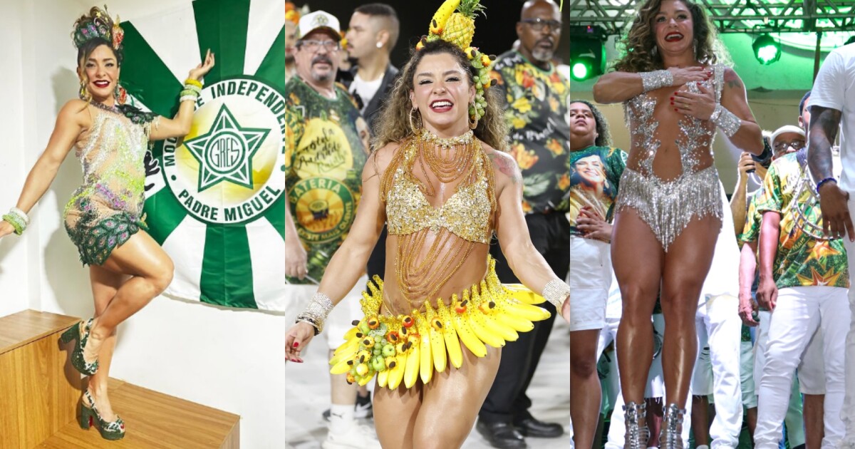 Carnaval Rainha Da Mocidade E Mulher De Rogerio Andrade Fabiola