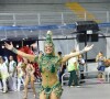 Viviane Araújo desfila na Mancha Verde no Carnaval de SP desde 2005, mas em dois anos (2014 e 2022) não participou porque a apresentação foi no mesmo dia do Salgueiro