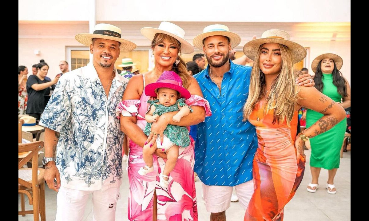 Foto Nadine Gon Alves M E De Neymar Fez Festa De Anivers Rio Para