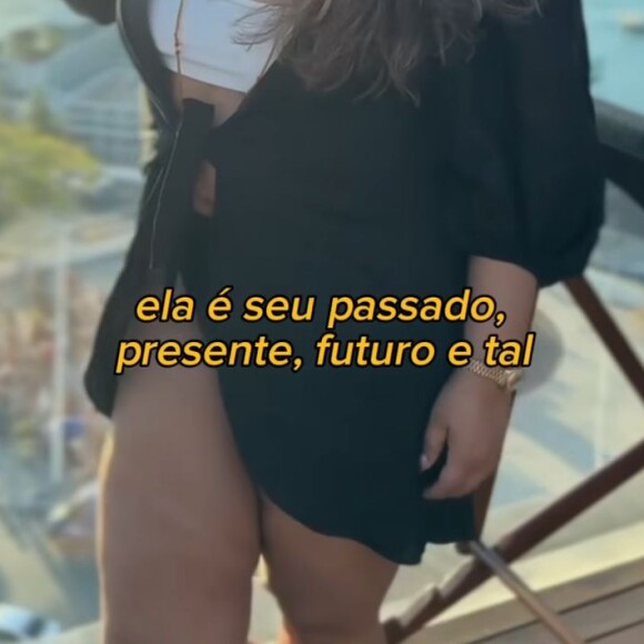 Preta Gil está curtindo alguns dias de relaxamento em Salvador, na Bahia