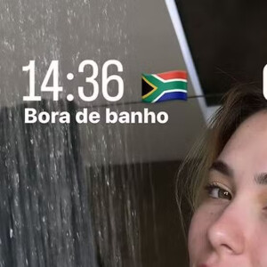 Virgínia Fonseca publicou uma foto nua em seus stories enquanto tomava banho e que deu o que falar entre os fãs