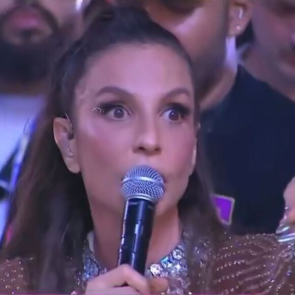 Ivete Sangalo ouviu a pregação de Baby do Brasil