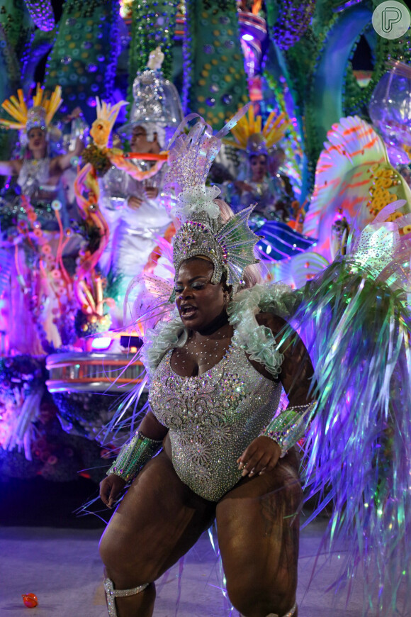 Jojo Todynho foi um dos principais destaques do Carnaval da Mocidade