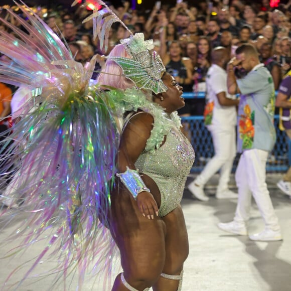 No Carnaval, Jojo Todynho não conteve emoção após desfile pela Mocidade: ''Eu estou anestesiada, sem palavras'